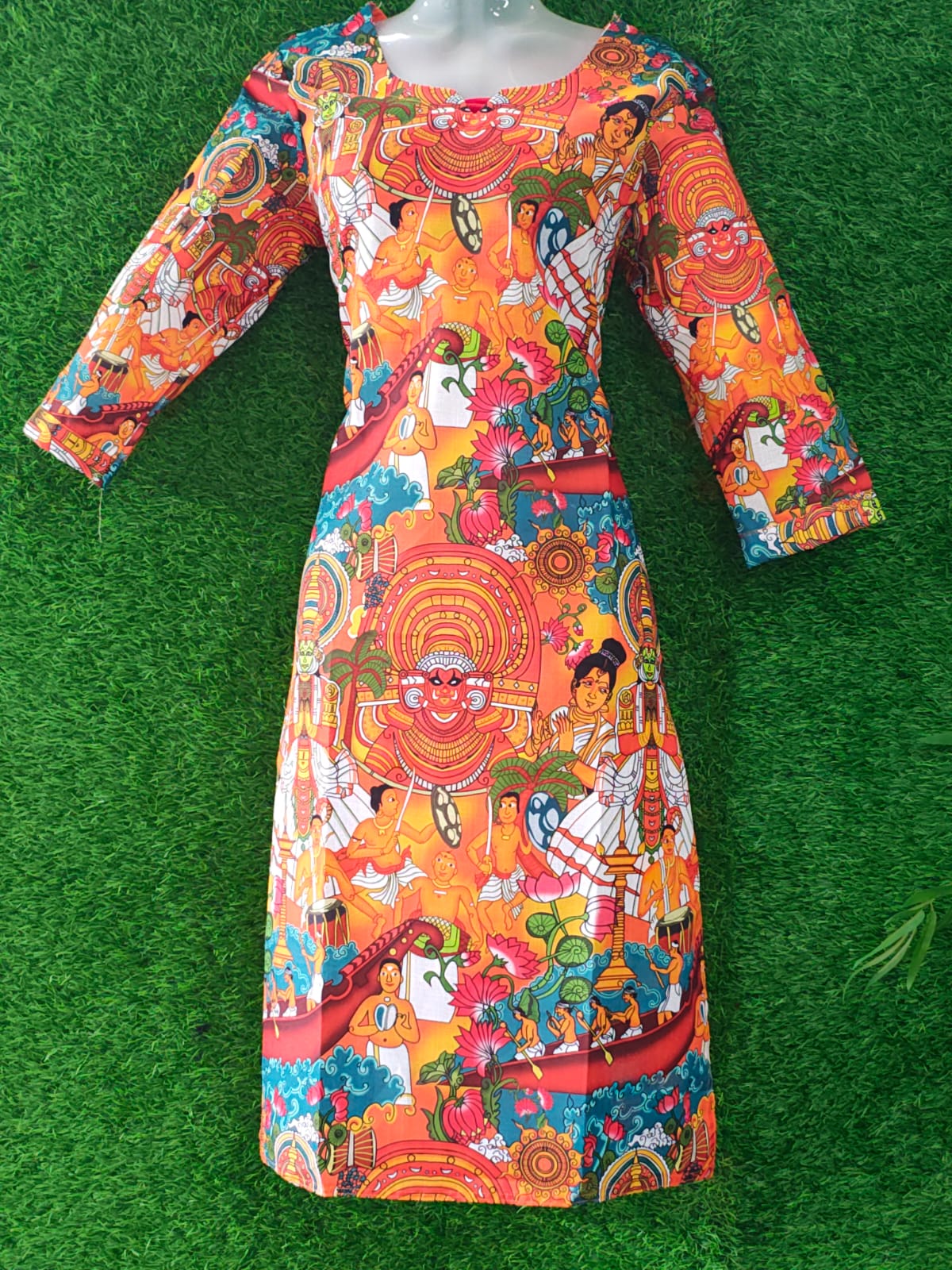 Digital print kurthi