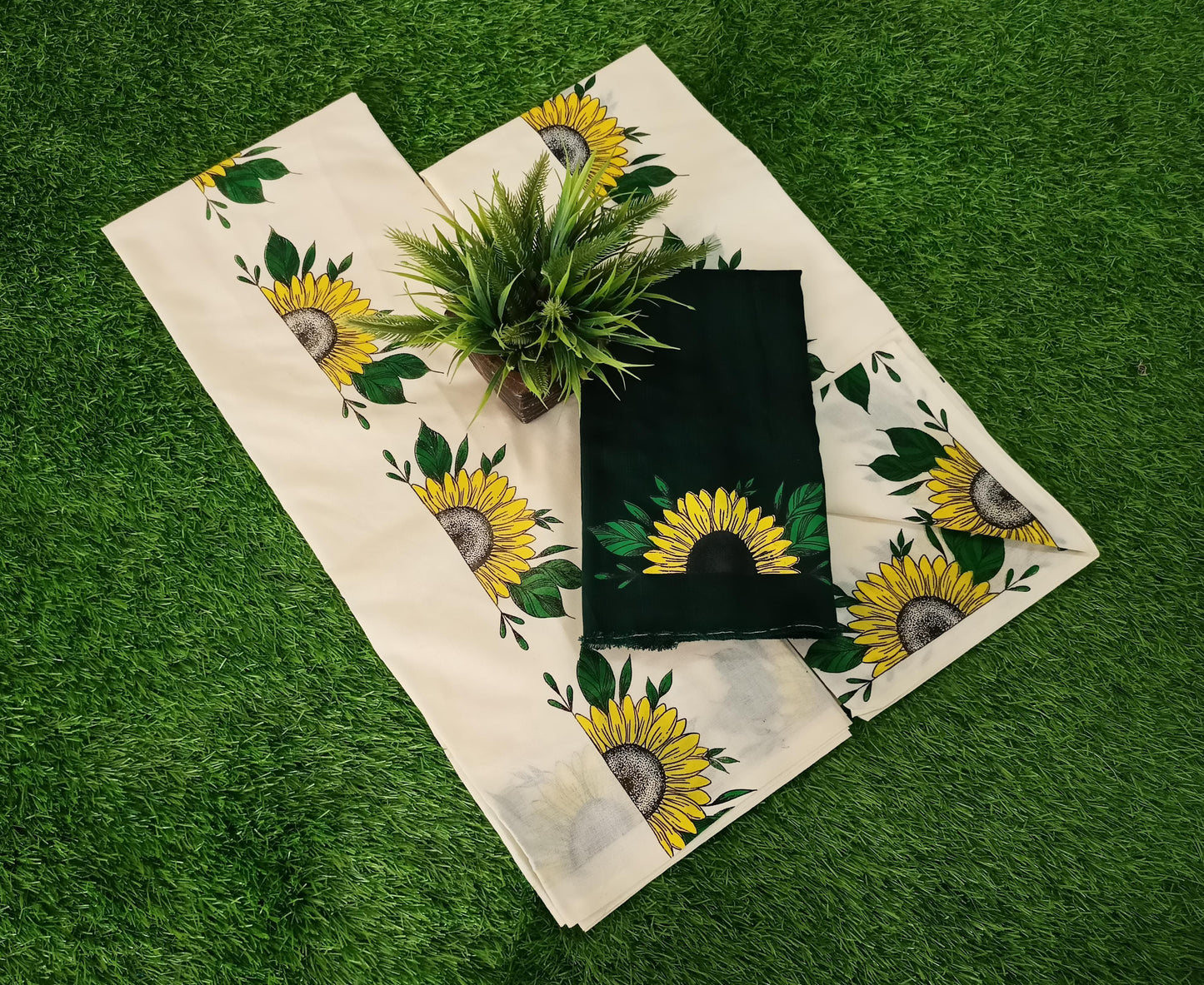 Trending sunflower 🌻 cotton settumund
