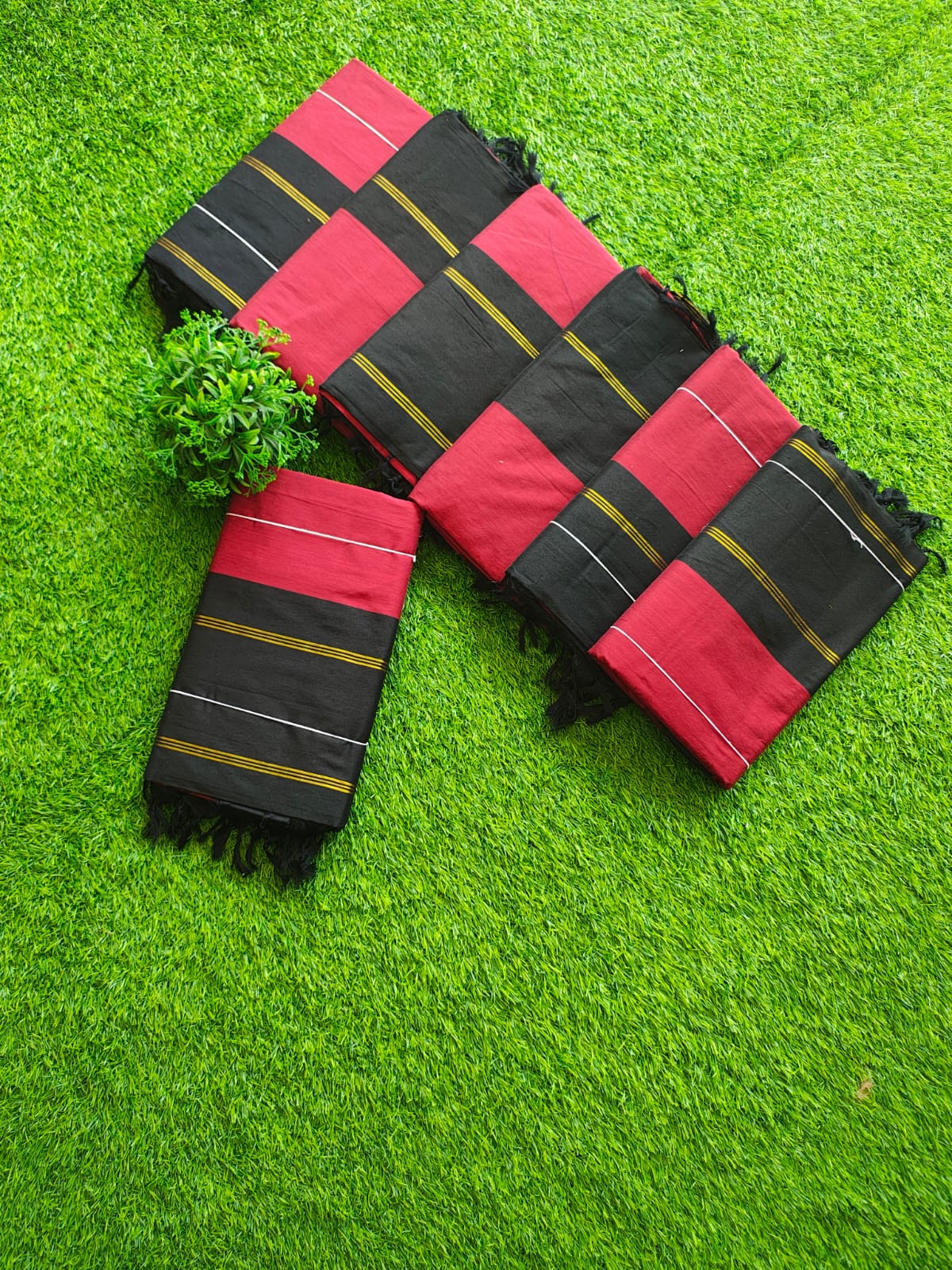Temple border Kalyani cotton saree