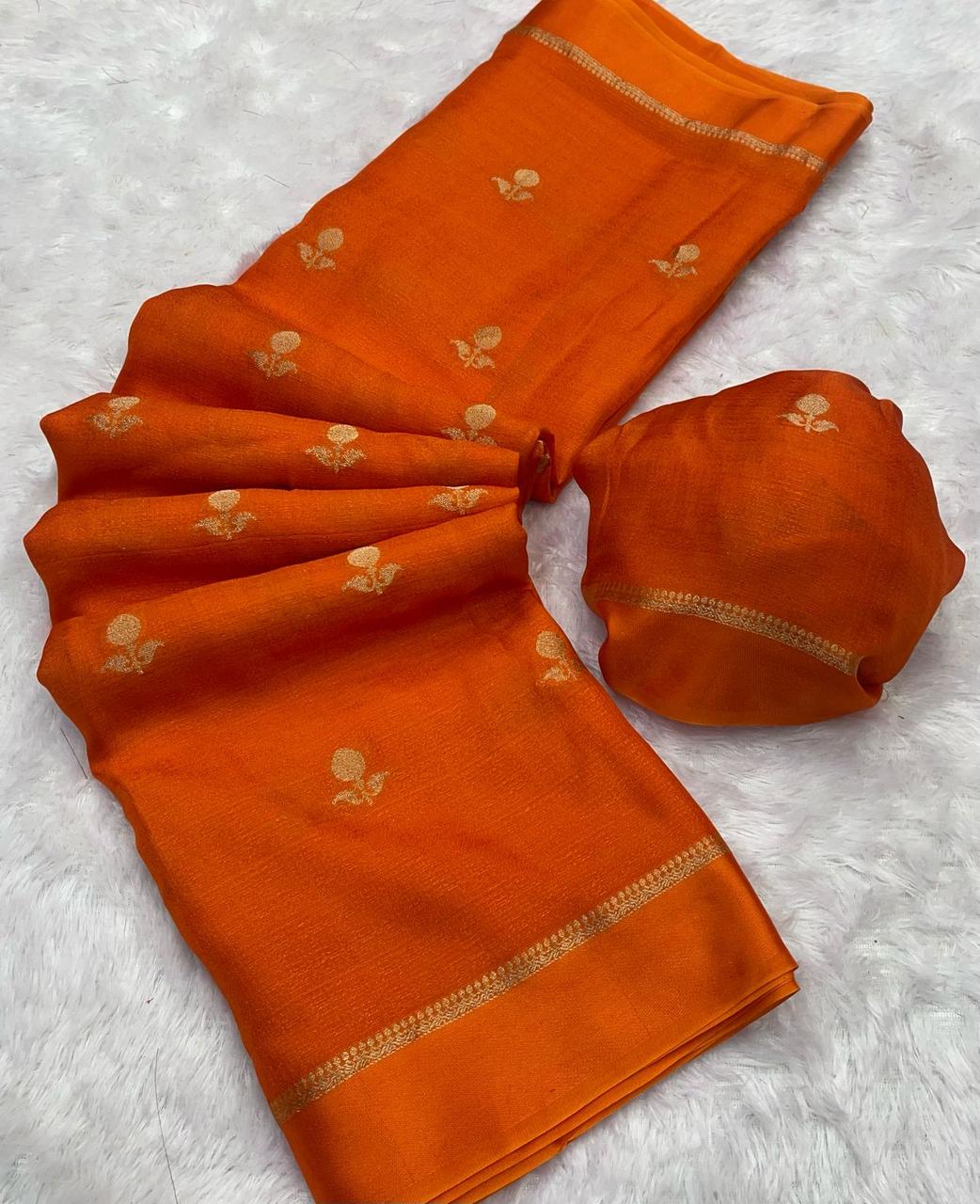 Visco Georgette saree