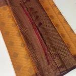 Premium Checkerd Banarasi saree