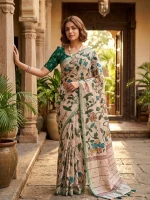 ❤️ Elegant Chanderi Cotton Saree – Perfect for Daily & Office Wear ❤️
